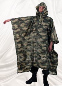 CAMOUFLAGE PONCHO 077